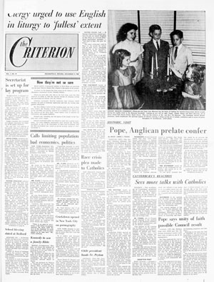 Criterion front page