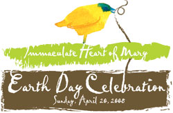 Earth Day celebration logo