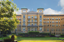 Le Fer Hall, a student residence building on the campus of Saint Mary-of-the-Woods College in St. Mary-of-the-Woods, has been home to students of the up until recently all-female college since 1924. The college made an announcement on May 19 that starting in the fall of 2015, men will be allowed to enroll as commuters for undergraduate programs, and as residents starting in the fall of 2016. (Photo courtesy of Saint Mary-of-the-Woods College)